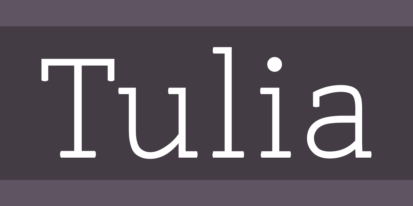 Tulia Font